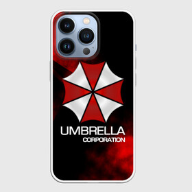 Чехол для iPhone 13 Pro с принтом UMBRELLA CORP в Белгороде,  |  | Тематика изображения на принте: biohazard | biohazard 7 | crocodile | fang | game | hand | monster | new umbrella | resident evil | resident evil 7 | umbrella | umbrella corp | umbrella corporation | zombie | обитель