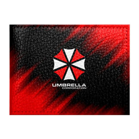 Обложка для студенческого билета с принтом Umbrella Corporation в Белгороде, натуральная кожа | Размер: 11*8 см; Печать на всей внешней стороне | Тематика изображения на принте: corp | corporation | resident evil | umbrella | umbrella corporation | зомби апокалипсис | зонт | игра