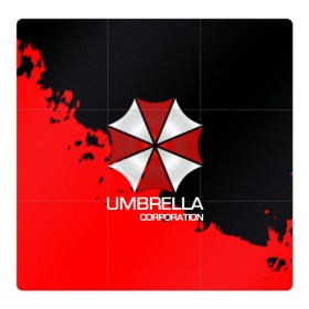 Магнитный плакат 3Х3 с принтом UMBRELLA CORP в Белгороде, Полимерный материал с магнитным слоем | 9 деталей размером 9*9 см | biohazard | biohazard 7 | crocodile | fang | game | hand | monster | new umbrella | resident evil | resident evil 7 | umbrella | umbrella corp | umbrella corporation | zombie | обитель