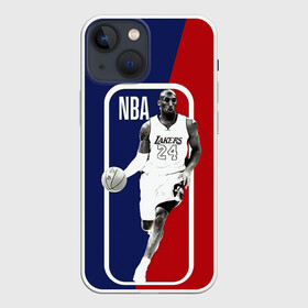 Чехол для iPhone 13 mini с принтом NBA Kobe Bryant в Белгороде,  |  | Тематика изображения на принте: 24 | basketball | bryant | kobe | kobe bryant | kobe bryant 24 | lakers | los angeles lakers | mamba | nba | баскетбол | кобе 24 | кобе брайант | кобе брайнт | коби брайант | коби брайн | лейкерс | нба | номер 24