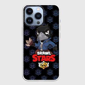 Чехол для iPhone 13 Pro с принтом BRAWL STARS CROW. в Белгороде,  |  | bea | bibi | brawl stars | colt | crow | el brown | leon | leon shark | max | nita | sally leon | shark | акула | беа | берли | биби | бравл старс | браун | ворон | кольт | леон | леон акула | макс | нита | шелли