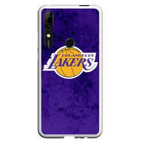 Чехол для Honor P Smart Z с принтом LA LAKERS в Белгороде, Силикон | Область печати: задняя сторона чехла, без боковых панелей | america | basketball | kobe bryant | la | la lakers | lakers | los angeles lakers | nba | usa | баскетбол | кобе брайант | лос анджелес лейкерс | нба | сша