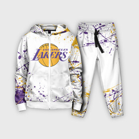 Детский костюм 3D с принтом LA LAKERS в Белгороде,  |  | america | basketball | kobe bryant | la | la lakers | lakers | los angeles lakers | nba | usa | баскетбол | кобе брайант | лос анджелес лейкерс | нба | сша