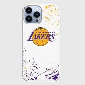 Чехол для iPhone 13 Pro Max с принтом LA LAKERS в Белгороде,  |  | Тематика изображения на принте: america | basketball | kobe bryant | la | la lakers | lakers | los angeles lakers | nba | usa | баскетбол | кобе брайант | лос анджелес лейкерс | нба | сша