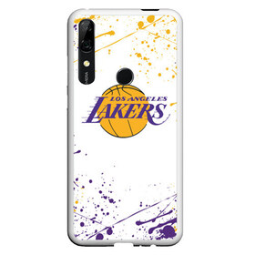 Чехол для Honor P Smart Z с принтом LA LAKERS в Белгороде, Силикон | Область печати: задняя сторона чехла, без боковых панелей | america | basketball | kobe bryant | la | la lakers | lakers | los angeles lakers | nba | usa | баскетбол | кобе брайант | лос анджелес лейкерс | нба | сша