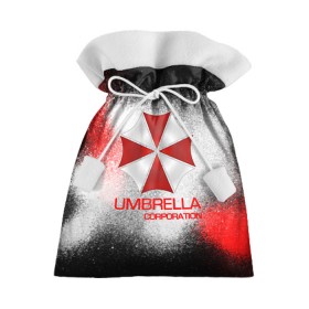 Подарочный 3D мешок с принтом UMBRELLA CORP в Белгороде, 100% полиэстер | Размер: 29*39 см | biohazard | biohazard 7 | crocodile | fang | game | hand | monster | new umbrella | resident evil | resident evil 7 | umbrella | umbrella corp | umbrella corporation | zombie | обитель