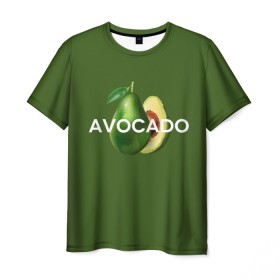 Мужская футболка 3D с принтом АВОКАДО в Белгороде, 100% полиэфир | прямой крой, круглый вырез горловины, длина до линии бедер | avocado | character | cute pictures | exotic | fruit | nut | vegan | vegetables | vegetarian | авокадо | веган | вегетарианец | милые картинки | овощи | орех | персонаж | фрукты | экзотика