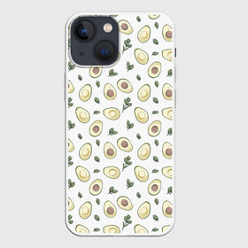 Чехол для iPhone 13 mini с принтом АВОКАДО в Белгороде,  |  | avocado | character | cute pictures | exotic | fruit | nut | vegan | vegetables | vegetarian | авокадо | веган | вегетарианец | милые картинки | овощи | орех | персонаж | фрукты | экзотика