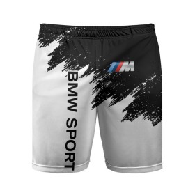 Мужские шорты спортивные с принтом BMW в Белгороде,  |  | bmw | bmw performance | m | motorsport | performance | бмв | моторспорт