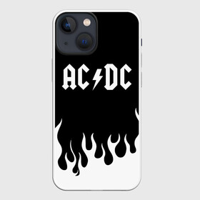 Чехол для iPhone 13 mini с принтом AC DC в Белгороде,  |  | ac | ac dc | dc | music | rock | музыка | рок