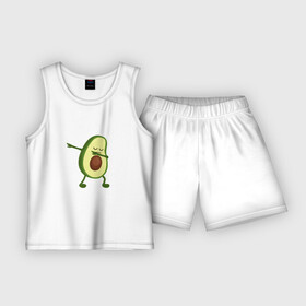 Детская пижама с шортами хлопок с принтом Авокадо в Белгороде,  |  | авокадо | веган | еда блогеров | мемы | минимализм | прикольные картинки | прикольные надписи | растение | смешное авокадо | фрукт