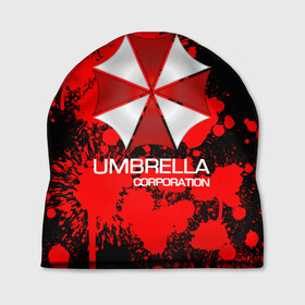 Шапка 3D с принтом UMBRELLA CORP в Белгороде, 100% полиэстер | универсальный размер, печать по всей поверхности изделия | biohazard | biohazard 7 | crocodile | fang | game | hand | monster | new umbrella | resident evil | resident evil 7 | umbrella | umbrella corp | umbrella corporation | zombie | обитель