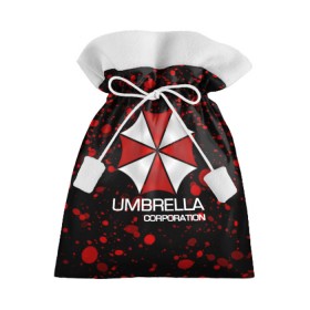 Подарочный 3D мешок с принтом UMBRELLA CORP в Белгороде, 100% полиэстер | Размер: 29*39 см | biohazard | biohazard 7 | crocodile | fang | game | hand | monster | new umbrella | resident evil | resident evil 7 | umbrella | umbrella corp | umbrella corporation | zombie | обитель