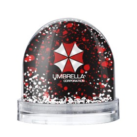 Снежный шар с принтом UMBRELLA CORP в Белгороде, Пластик | Изображение внутри шара печатается на глянцевой фотобумаге с двух сторон | biohazard | biohazard 7 | crocodile | fang | game | hand | monster | new umbrella | resident evil | resident evil 7 | umbrella | umbrella corp | umbrella corporation | zombie | обитель