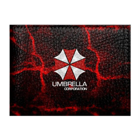 Обложка для студенческого билета с принтом UMBRELLA CORP в Белгороде, натуральная кожа | Размер: 11*8 см; Печать на всей внешней стороне | biohazard | biohazard 7 | crocodile | fang | game | hand | monster | new umbrella | resident evil | resident evil 7 | umbrella | umbrella corp | umbrella corporation | zombie | обитель