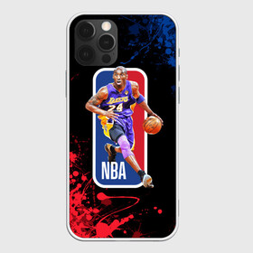 Чехол для iPhone 12 Pro с принтом KOBE BRYANT. в Белгороде, силикон | область печати: задняя сторона чехла, без боковых панелей | 24 | kobebryant | lakers | nba | баскетбол | баскетболист | коби брайант | лейкерс | нба | спорт