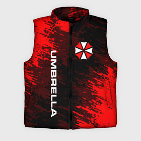 Мужской жилет утепленный 3D с принтом UMBRELLA CORPORATION. в Белгороде,  |  | corp | corporation | resident evil | umbrella | umbrella corporation | зомби апокалипсис | зонт | игра