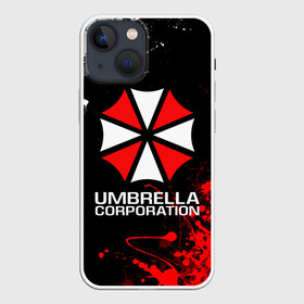 Чехол для iPhone 13 mini с принтом UMBRELLA CORPORATION. в Белгороде,  |  | corp | corporation | resident evil | umbrella | umbrella corporation | зомби апокалипсис | зонт | игра