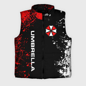 Мужской жилет утепленный 3D с принтом UMBRELLA CORPORATION. в Белгороде,  |  | corp | corporation | resident evil | umbrella | umbrella corporation | зомби апокалипсис | зонт | игра