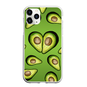 Чехол для iPhone 11 Pro матовый с принтом Люблю авокадо в Белгороде, Силикон |  | food | green | vegetarian | вегетарианец | влюбленность | влюбленные | вместе навсегда | девушке | здоровый | здоровый образ жизни | зелень | кружка | любимая | любимый | люблю | май | натуральный
