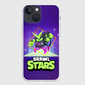 Чехол для iPhone 13 mini с принтом Brawl Stars. Virus 8 Bit в Белгороде,  |  | bo | brawl | brock | bull | colt | dynamike | elprimo | jessie | leon | moba | nita | shelly | stars | бо | брок | булл | джесси | динамайк | кольт | леон | нита | шелли | эльпримо