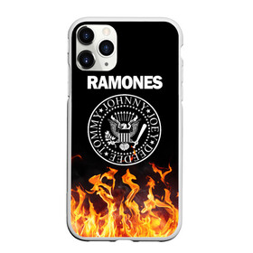 Чехол для iPhone 11 Pro Max матовый с принтом Ramones в Белгороде, Силикон |  | music | ramones | rock | музыка | рамонез | рамонес | рок