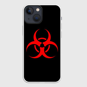 Чехол для iPhone 13 mini с принтом Plague inc в Белгороде,  |  | game | ncov2019 | plague inc | warning | вирус | знак | игра | китай | коронавирус | опасность | символ