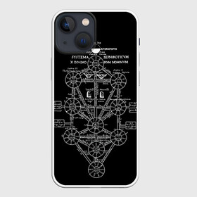 Чехол для iPhone 13 mini с принтом eVa updown в Белгороде,  |  | evangelion | ангелы | арт | база nerf | евангелион | икари | кабинет | кабинет икари | надпись | свитки | чёрное белое
