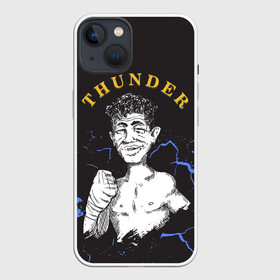 Чехол для iPhone 13 с принтом Thunder в Белгороде,  |  | arturo gatti | arturo thunder gatti | gatti | thunder | артуро гатти | гатти