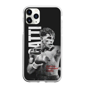 Чехол для iPhone 11 Pro матовый с принтом Gatti в Белгороде, Силикон |  | arturo gatti | arturo thunder gatti | gatti | thunder | артуро гатти | гатти