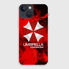 Чехол для iPhone 13 mini с принтом UMBRELLA CORP в Белгороде,  |  | biohazard | biohazard 7 | crocodile | fang | game | hand | monster | new umbrella | resident evil | resident evil 7 | umbrella | umbrella corp | umbrella corporation | zombie | обитель