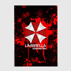 Постер с принтом UMBRELLA CORP в Белгороде, 100% бумага
 | бумага, плотность 150 мг. Матовая, но за счет высокого коэффициента гладкости имеет небольшой блеск и дает на свету блики, но в отличии от глянцевой бумаги не покрыта лаком | biohazard | biohazard 7 | crocodile | fang | game | hand | monster | new umbrella | resident evil | resident evil 7 | umbrella | umbrella corp | umbrella corporation | zombie | обитель