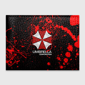 Обложка для студенческого билета с принтом UMBRELLA CORP в Белгороде, натуральная кожа | Размер: 11*8 см; Печать на всей внешней стороне | biohazard | biohazard 7 | crocodile | fang | game | hand | monster | new umbrella | resident evil | resident evil 7 | umbrella | umbrella corp | umbrella corporation | zombie | обитель