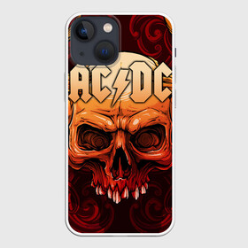 Чехол для iPhone 13 mini с принтом AC DC в Белгороде,  |  | ac dc | acdc | back in black | columbia | epic | force | guitar | pop | rock | vevo | ангус | блюз | рок | хард | янг