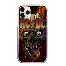 Чехол для iPhone 11 Pro Max матовый с принтом AC DC в Белгороде, Силикон |  | ac dc | acdc | back in black | columbia | epic | force | guitar | pop | rock | vevo | ангус | блюз | рок | хард | янг