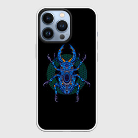 Чехол для iPhone 13 Pro с принтом Робот Жук в Белгороде,  |  | animal | cyber | cyberpunk | будущее | животные | жук | ии | кибер панк | клешни | лапки | лапы | механизм | насекомое | насекомые | робот | узоры | фантастика