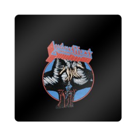 Магнит виниловый Квадрат с принтом Judas Priest в Белгороде, полимерный материал с магнитным слоем | размер 9*9 см, закругленные углы | album | judas priest | metal | music | rock | джудас прист | метал | рок