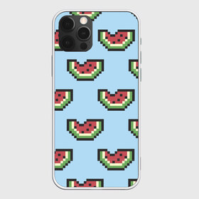 Чехол для iPhone 12 Pro Max с принтом Пиксельный арбуз в Белгороде, Силикон |  | Тематика изображения на принте: minecraft | арбуз | арбузы | майнкрафт | пиксели | пиксель | фрукт | фрукты | ягода | ягоды