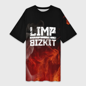 Платье-футболка 3D с принтом LIMP BIZKIT в Белгороде,  |  | dj lethal | limp bizkit | rock | джон отто | лимп бизкит | майк смит | музыка | роб уотерс | рок | сэм риверс | терри бальзамо | уэс борланд | фред дёрст