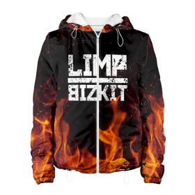 Женская куртка 3D с принтом LIMP BIZKIT в Белгороде, ткань верха — 100% полиэстер, подклад — флис | прямой крой, подол и капюшон оформлены резинкой с фиксаторами, два кармана без застежек по бокам, один большой потайной карман на груди. Карман на груди застегивается на липучку | dj lethal | limp bizkit | rock | джон отто | лимп бизкит | майк смит | музыка | роб уотерс | рок | сэм риверс | терри бальзамо | уэс борланд | фред дёрст