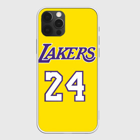 Чехол для iPhone 12 Pro с принтом Kobe Bryant 24 в Белгороде, силикон | область печати: задняя сторона чехла, без боковых панелей | 24 | basketball | kobe bryant | lakers | nba