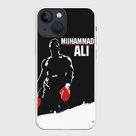 Чехол для iPhone 13 mini с принтом Muhammad Ali в Белгороде,  |  | ali | muhammad ali | the greatest | али | бокс | мухамед али | мухаммед али