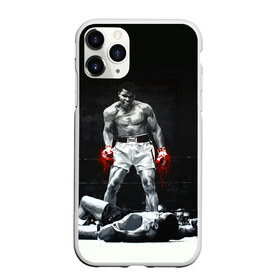 Чехол для iPhone 11 Pro матовый с принтом Muhammad Ali в Белгороде, Силикон |  | ali | muhammad ali | the greatest | али | бокс | мухамед али | мухаммед али
