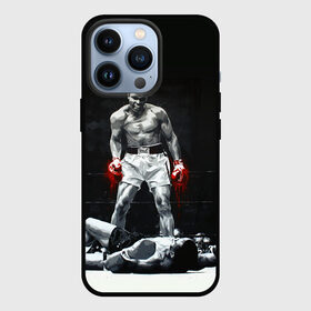 Чехол для iPhone 13 Pro с принтом Muhammad Ali в Белгороде,  |  | Тематика изображения на принте: ali | muhammad ali | the greatest | али | бокс | мухамед али | мухаммед али