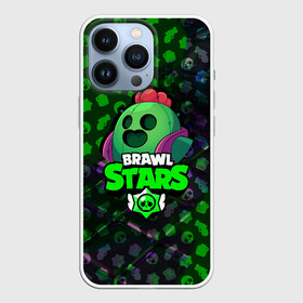 Чехол для iPhone 13 Pro с принтом BRAWL STARS:SPIKE в Белгороде,  |  | 8 bit | bibi | brawl stars | brock | bull | crow | dinomike | el primo | leon | mobile game | nita | poko | ricochet | stars | tara | бравл старс | ворон | леон | мобильные игры