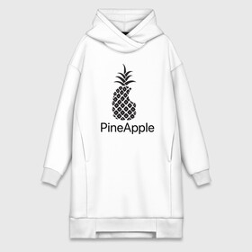 Платье-худи хлопок с принтом PineApple в Белгороде,  |  | apple | pineapple | ананас | фрукт | фрукты | эпл | эппл