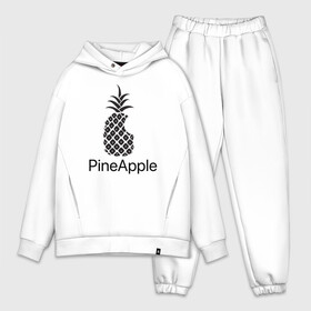 Мужской костюм хлопок OVERSIZE с принтом PineApple в Белгороде,  |  | apple | pineapple | ананас | фрукт | фрукты | эпл | эппл