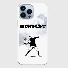 Чехол для iPhone 13 Pro Max с принтом Banksy в Белгороде,  |  | banksy | бэнкси | граффити | стрит арт | художник