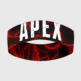 Повязка на голову 3D с принтом APEX LEGENDS в Белгороде,  |  | apex | apex legends | battle | battle royal | bloodhound | titanfall | wraith | апекс | апекс легендс | батл рояль | битва | война | каустик | королевская битва