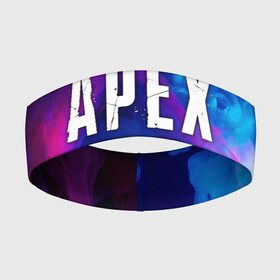 Повязка на голову 3D с принтом APEX LEGENDS в Белгороде,  |  | apex | apex legends | battle | battle royal | bloodhound | titanfall | wraith | апекс | апекс легендс | батл рояль | битва | война | каустик | королевская битва